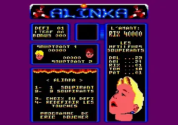 Alinka (F) (1991) [Amstrad Cent Pour Cent]